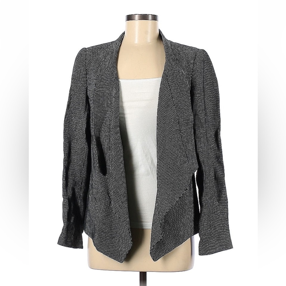 Zara Linen blazer open front